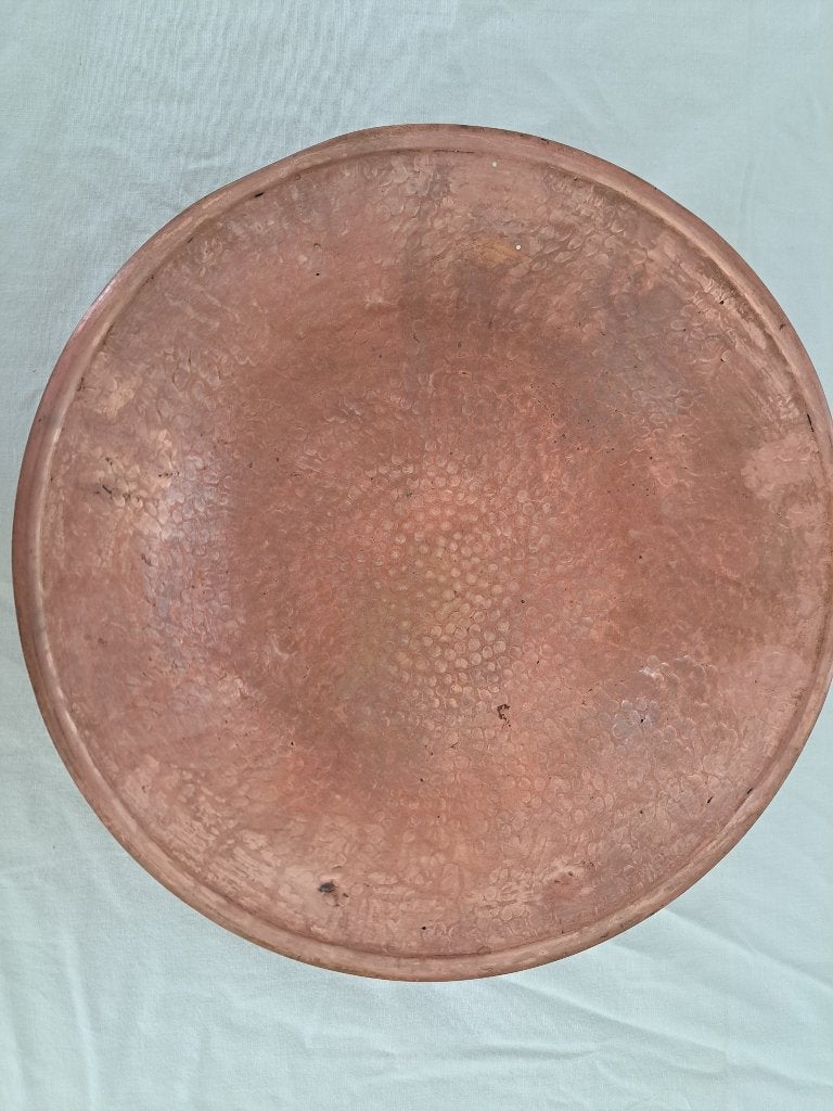 A vendre une assiette en cuivre 32 cm, Antiquités & Art, Antiquités | Bronze & Cuivre, Enlèvement, Cuivre