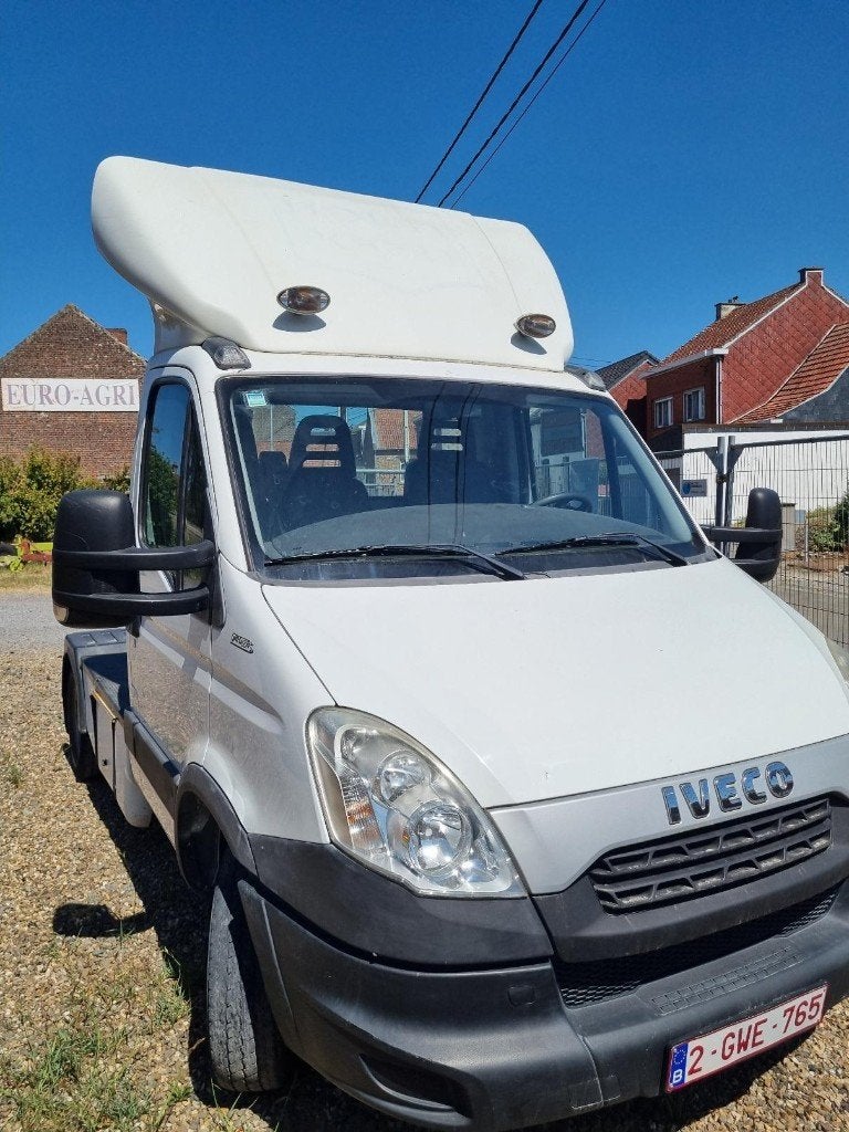 Iveco Daily 40C17, Autos, Camionnettes & Utilitaires, Entreprise, Iveco, Diesel, Euro 5, 2 portes, Boîte manuelle, Blanc