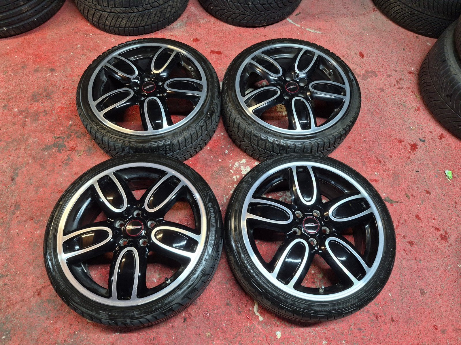 jantes origine MINI 18" kit JCW Cooper F55 F56 F57, Pneus et Jantes, Pneus hiver, Véhicule de tourisme, 205 mm