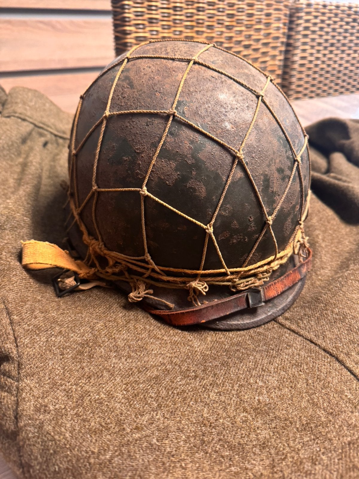 Us para helm, Ophalen, Luchtmacht, Helm of Baret