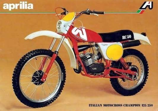 APRILIA RC 50 1978 - RECHERCHE PIECES, Motos, Enlèvement, Utilisé