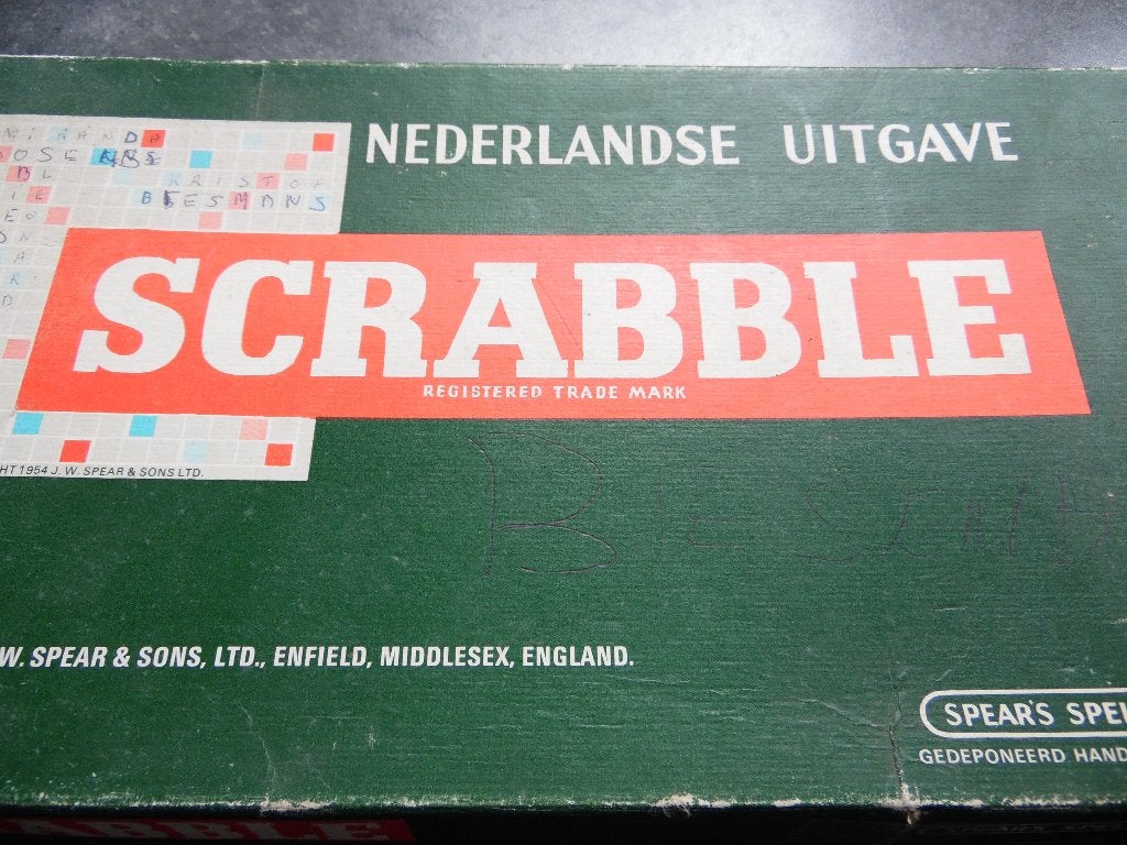 Scrabble, Drie of vier spelers, Ophalen of Verzenden, Gebruikt, Spear's Games