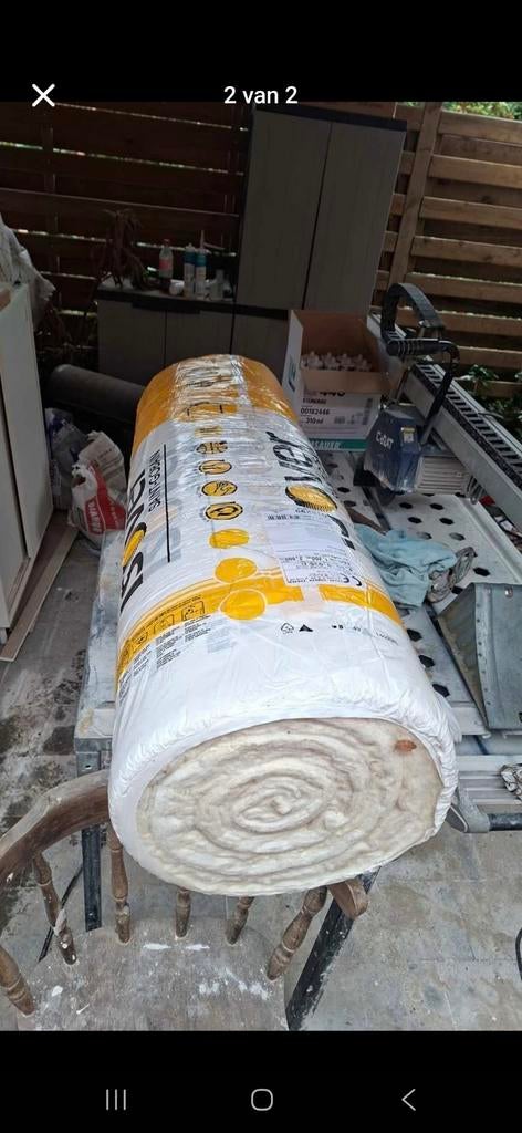 Isover isolatie 16cm, Doe-het-zelf en Bouw, Isolatie en Afdichting, Ophalen
