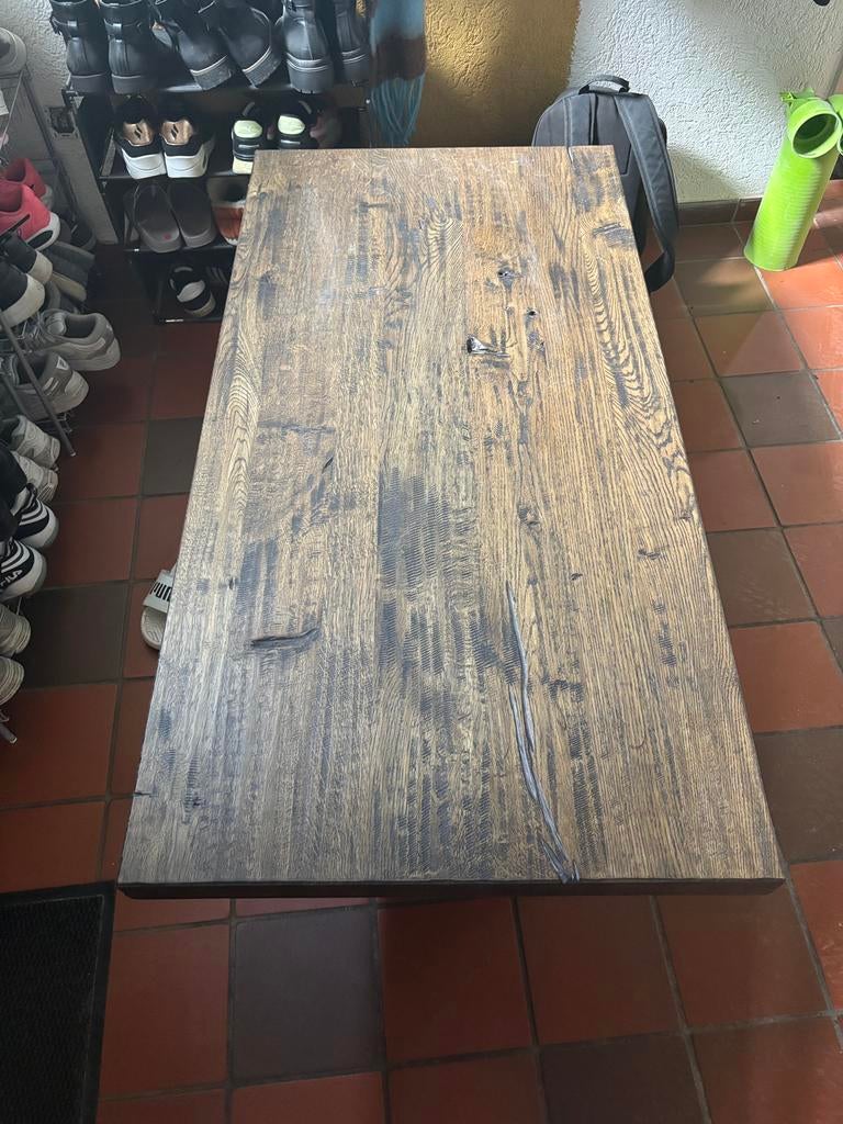 salon tafel, Ophalen