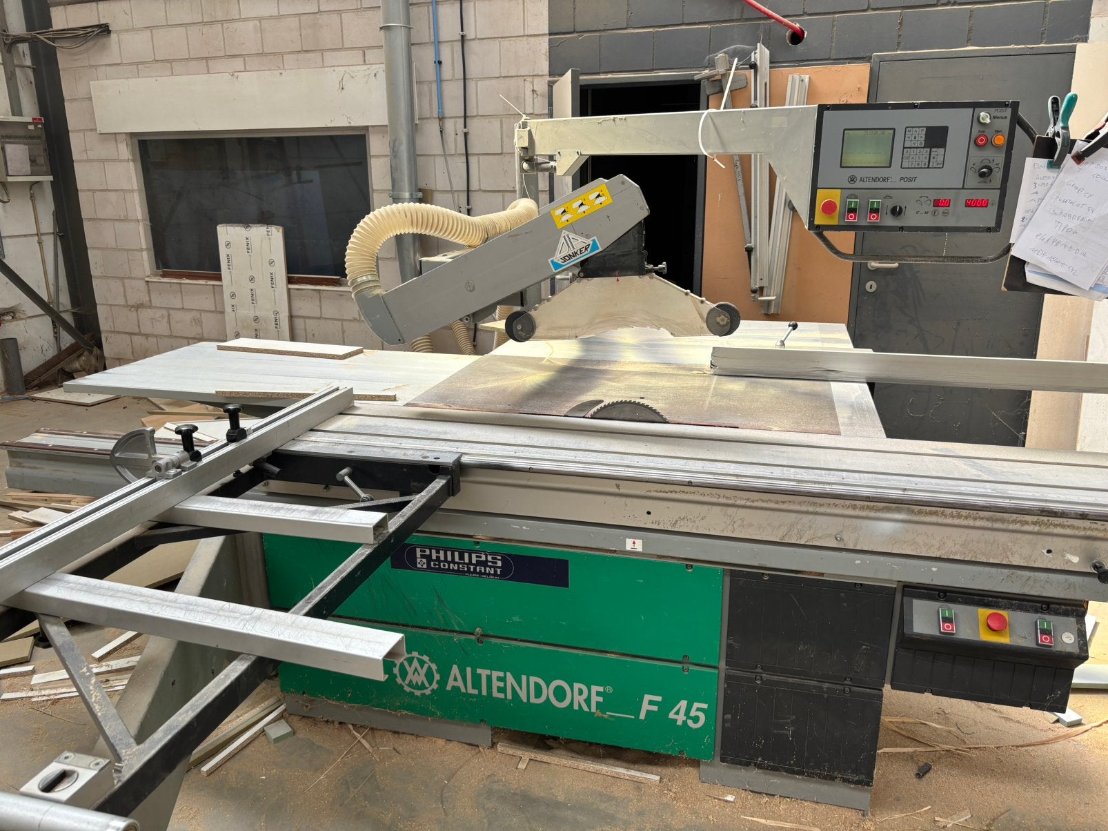 Altendorf f45, Ophalen, Gebruikt, Cirkelzaag, 70 mm of meer
