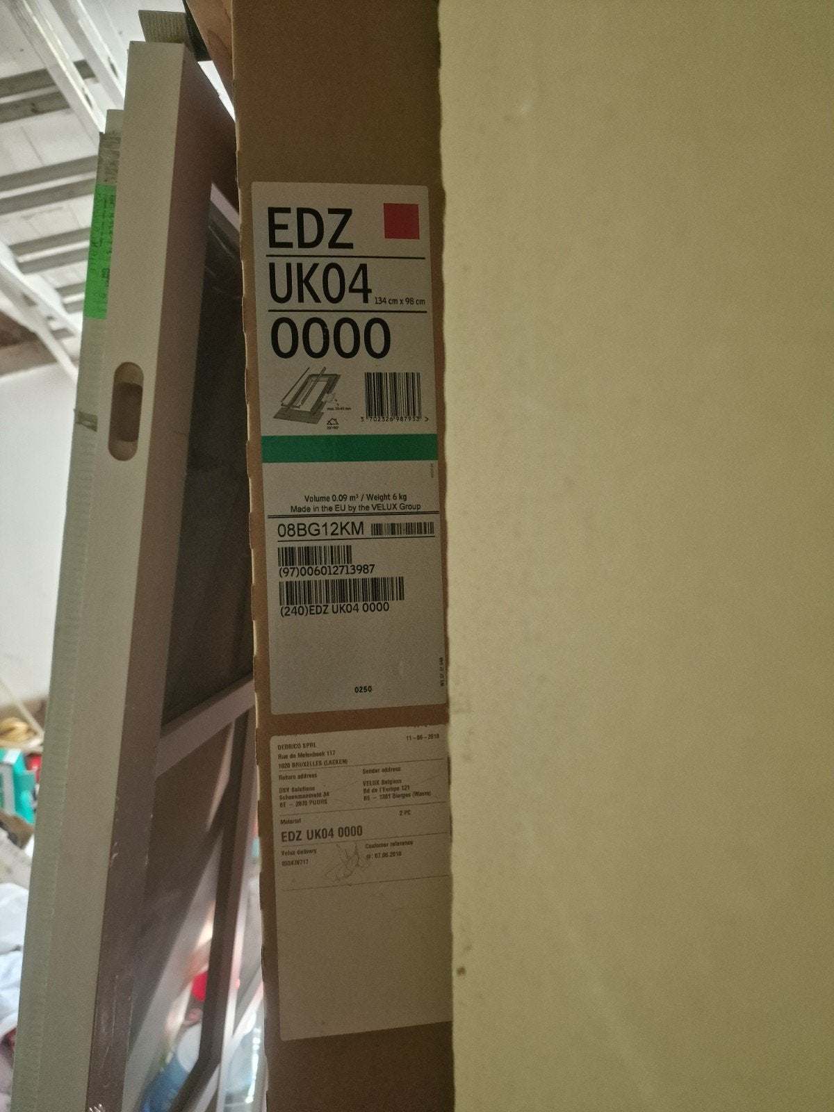 raccord pour tuiles velux  134x98 EDZ  UK04, Enlèvement, Neuf