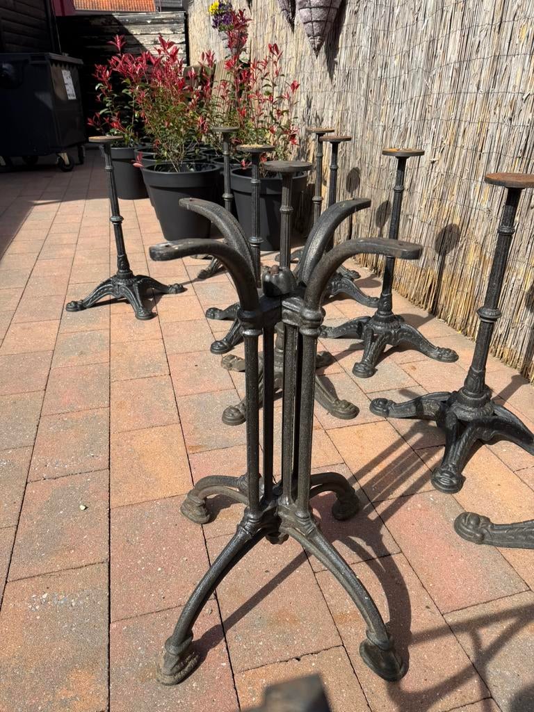 Ijzere Tafelpoten, Tuin en Terras, Ophalen, Zo goed als nieuw, Metaal