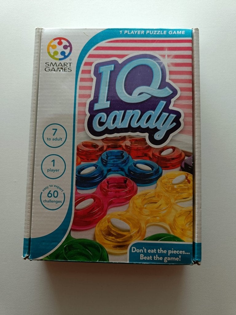 SmartGames IQ Candy Denkspel – Compleet, Kinderen en Baby's, Speelgoed | Educatief en Creatief, Ophalen, Zo goed als nieuw, Puzzelen