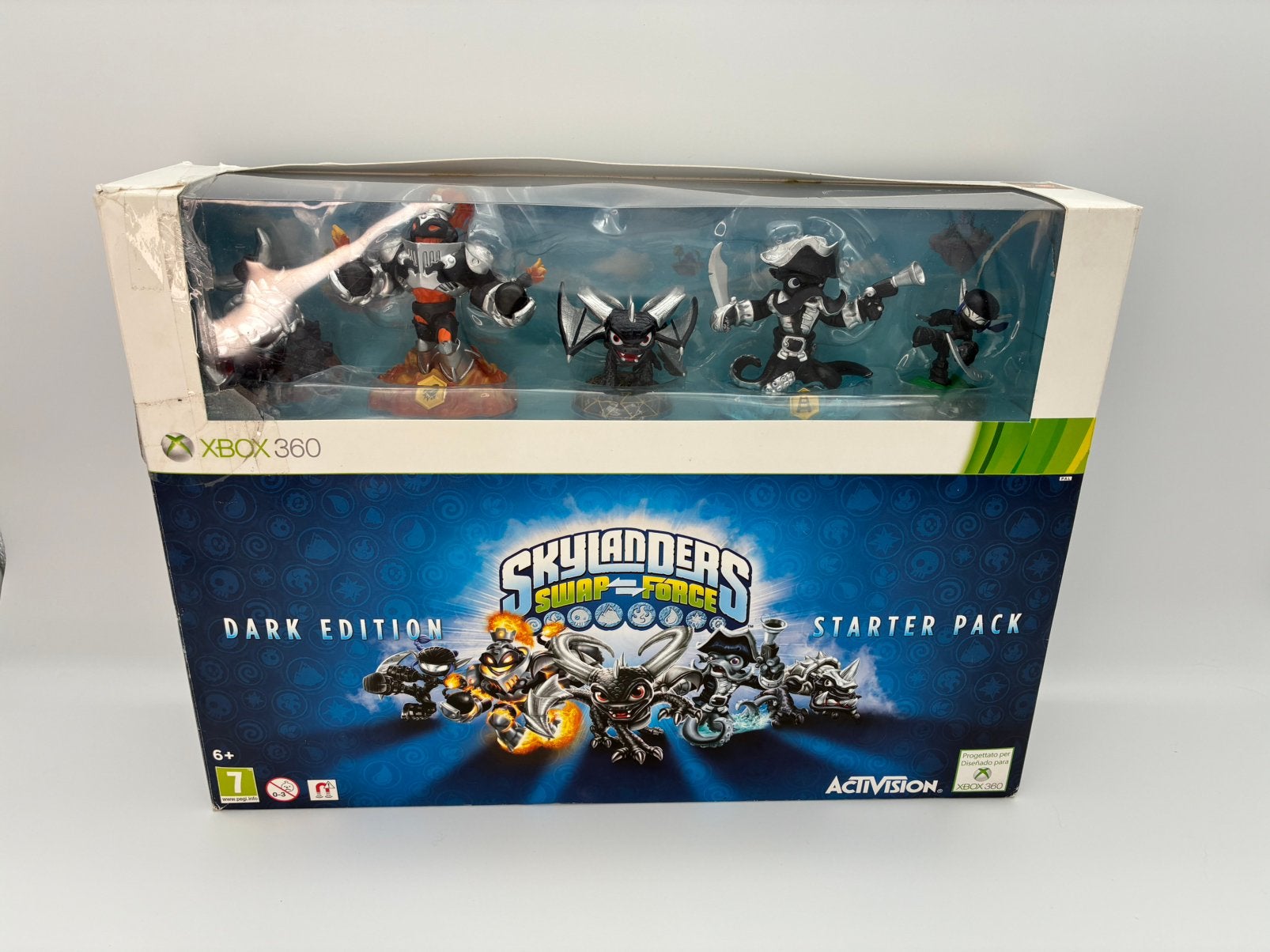 Skylanders Swap Force Xbox 360 dark starterpack, Games en Spelcomputers, Games | Xbox 360, Zo goed als nieuw, Ophalen of Verzenden