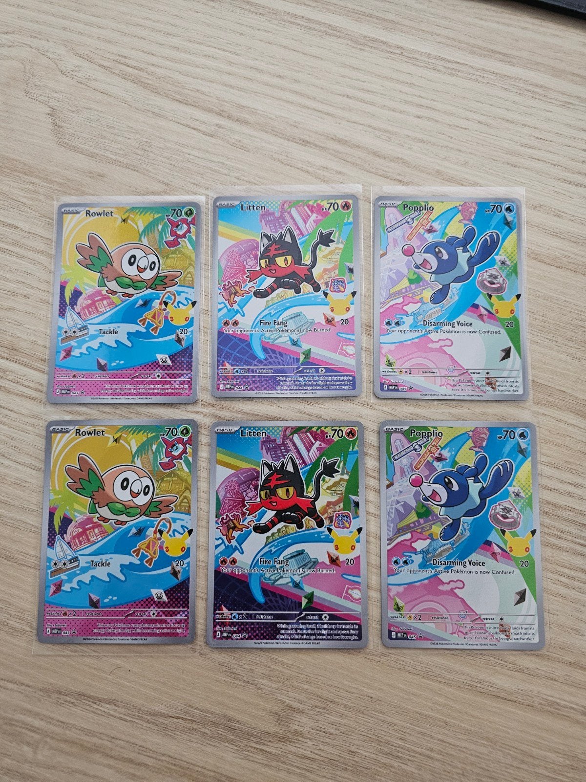 First Partner Gen 7 Rowlet Litten Popplio, Ophalen of Verzenden