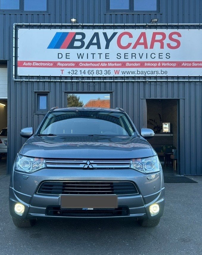 Mitsubishi Outlander 2013 AUTOMAAT 2.0 HYBRID PHEV GARANTIE!, Auto's, Automaat, Outlander, Leder, Bedrijf