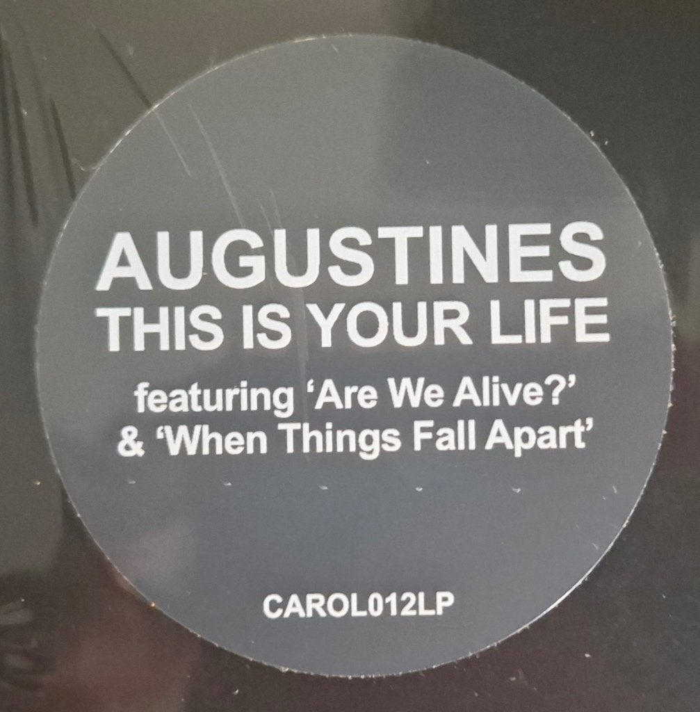 Augustines - This Is Your Life LP Rock, Cd's en Dvd's, Vinyl | Rock, LP, Ophalen of Verzenden, Zo goed als nieuw, Inclusief binnenhoes