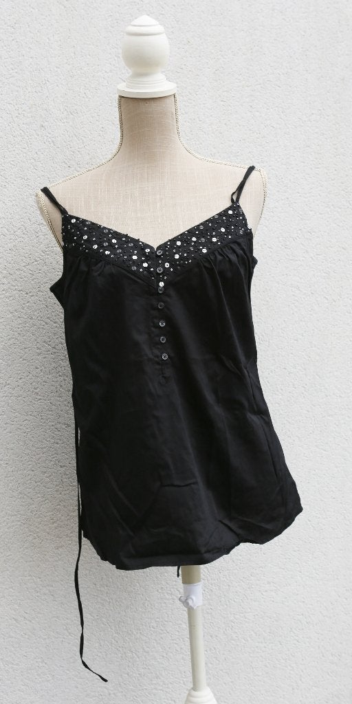 Prachtige top met zwarte kralen Esprit XL, ESPRIT, Zwart, Maat 42/44 (L), Ophalen of Verzenden