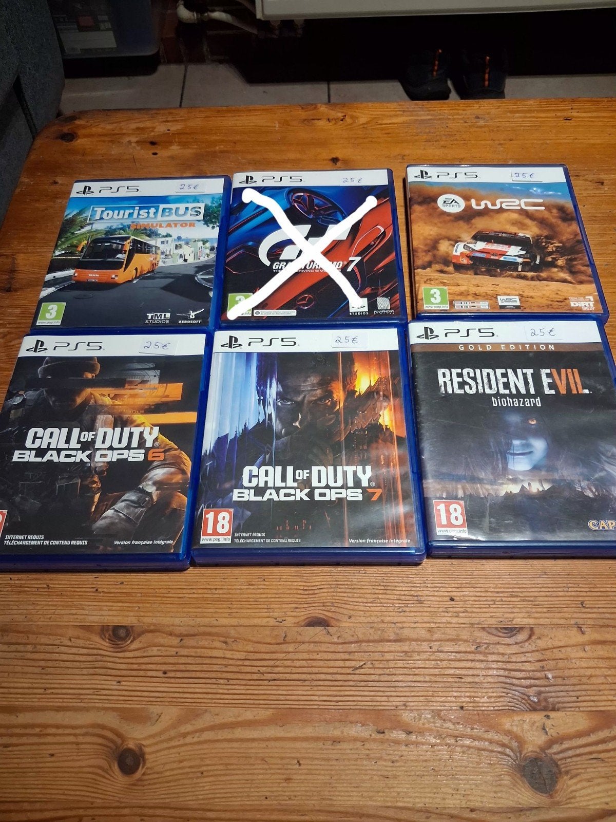 jeux ps5 a 25€ pièces, 1 joueur, Aventure et Action, Enlèvement, Utilisé