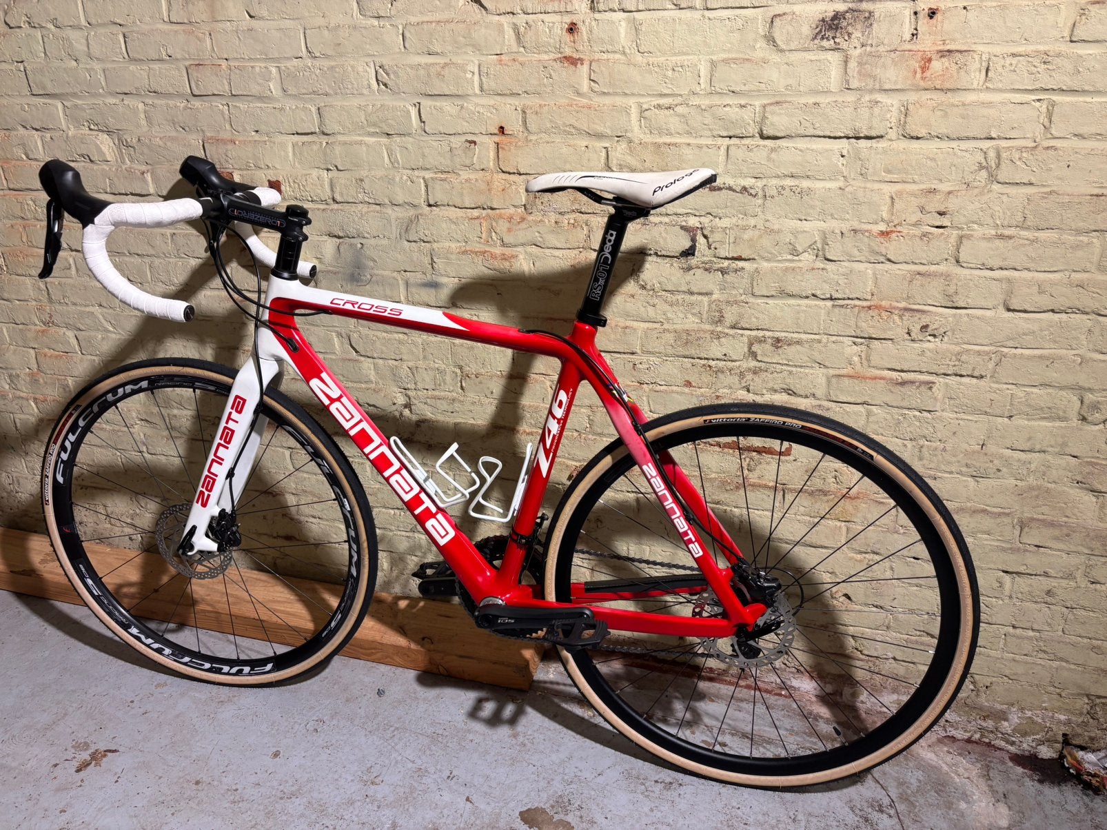 Zannata carbon fiets, Vélos & Vélomoteurs, Enlèvement, Comme neuf, Carbone