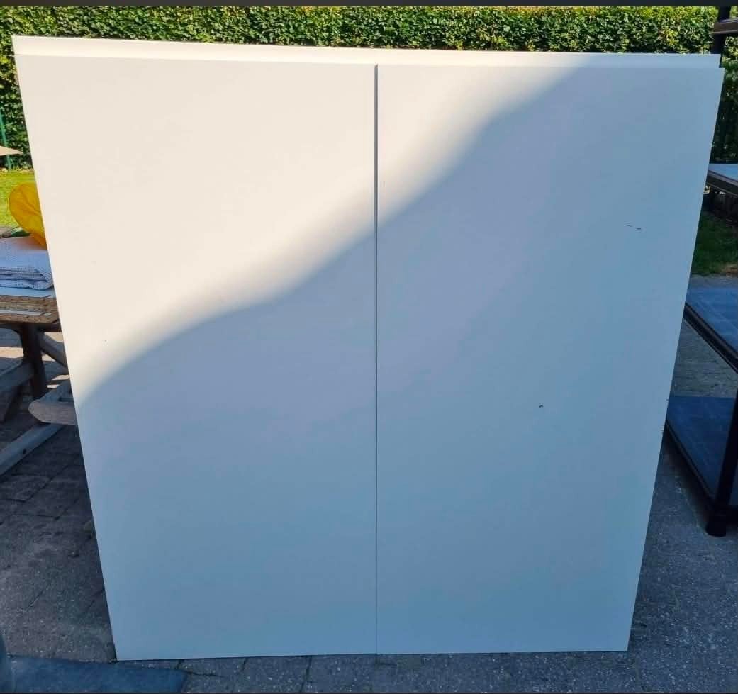 IKEA PLATSA Kast met FONNES deuren - Wit, Maison & Meubles, Armoires | Penderies & Garde-robes, Enlèvement