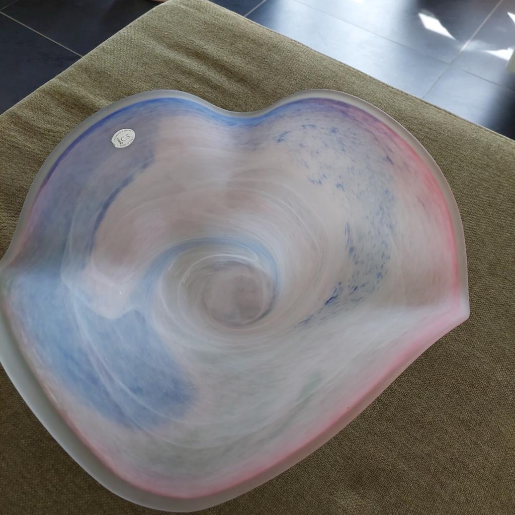 Glass dish bowl handmade murano?, Ophalen of Verzenden
