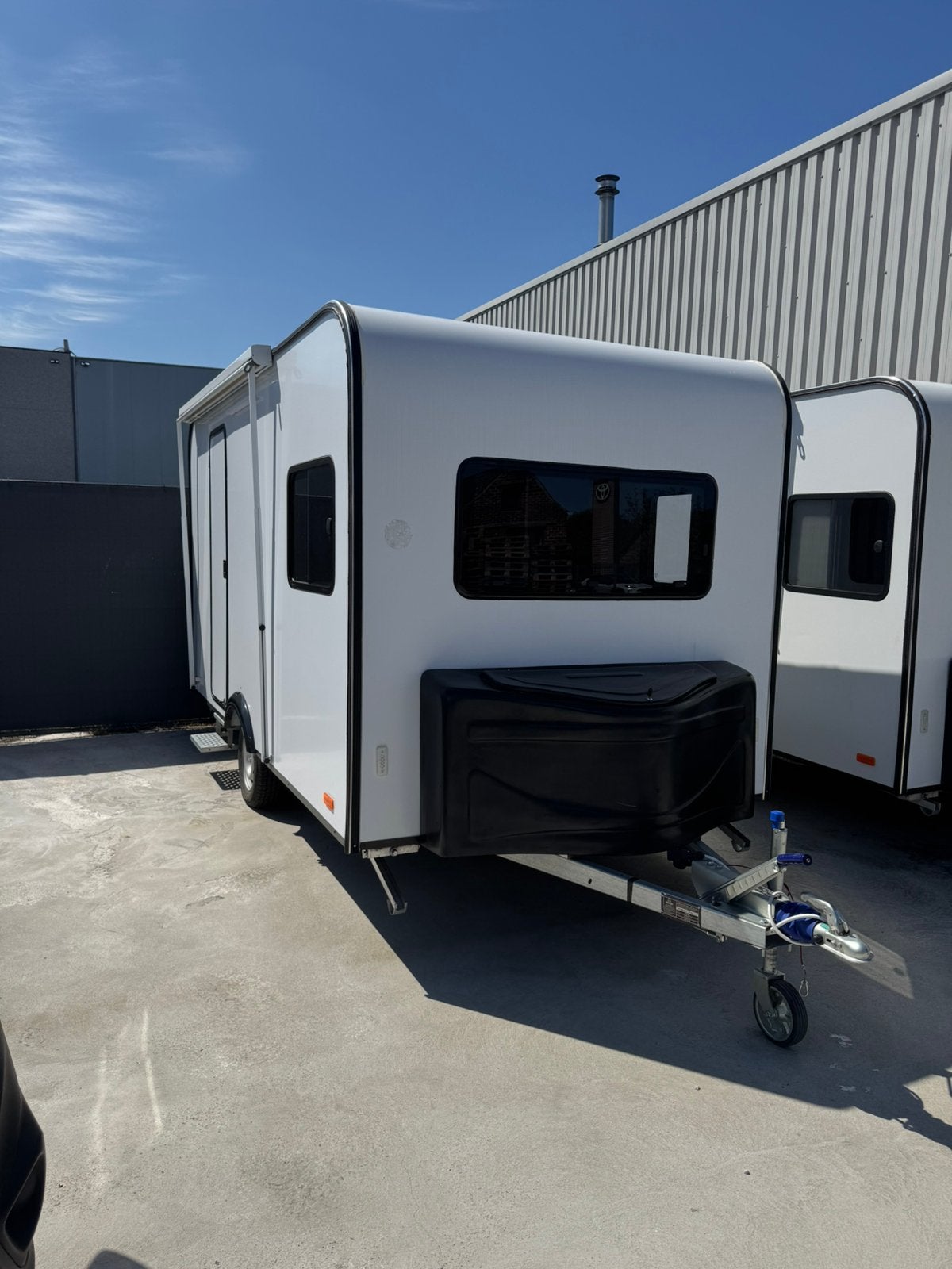 Caravan 750kg b rijbewijs, 4persoons, Jusqu'à 4, Jusqu'à 4 m, Particulier, Lit transversal
