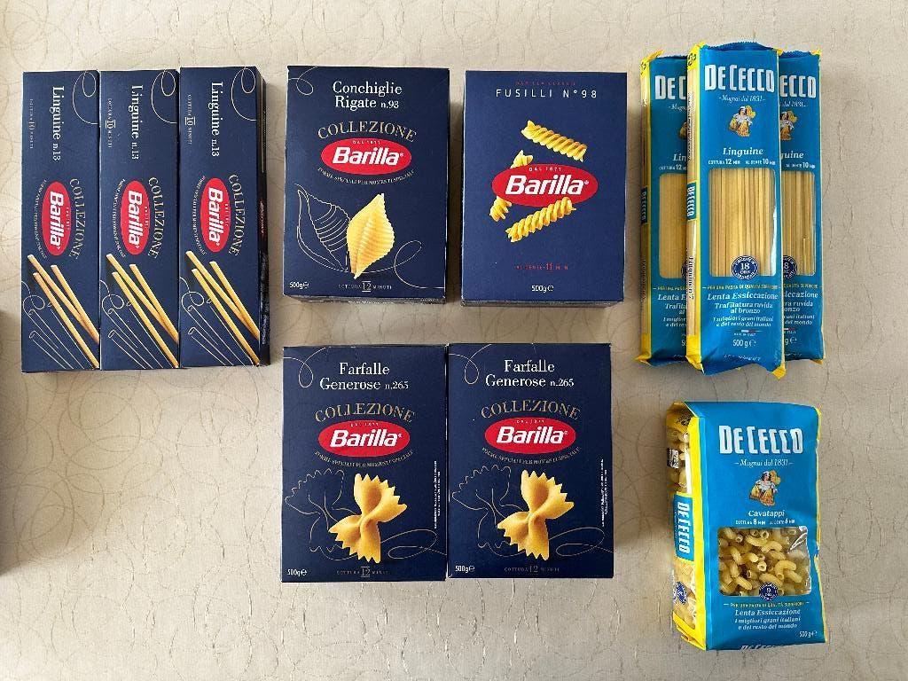 Ongeopende pasta houdbaar tot in 2027, Huis en Inrichting, Keuken | Keukenbenodigdheden, Overige typen, Ophalen, Nieuw