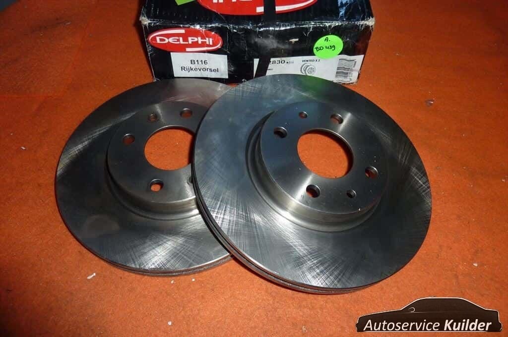 Remschijven voorzijde Alfa 145 146 155 Nieuw Delphi, Neuf, -, Alfa Romeo, -