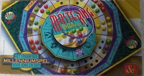 Spel Mastering quiz & strategy, Hobby en Vrije tijd, Gezelschapsspellen | Bordspellen, Drie of vier spelers, Ophalen of Verzenden