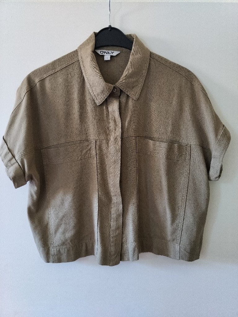 Chemise kaki uniquement, Vêtements | Femmes, Only, Enlèvement ou Envoi, Vert, Taille 42/44 (L)