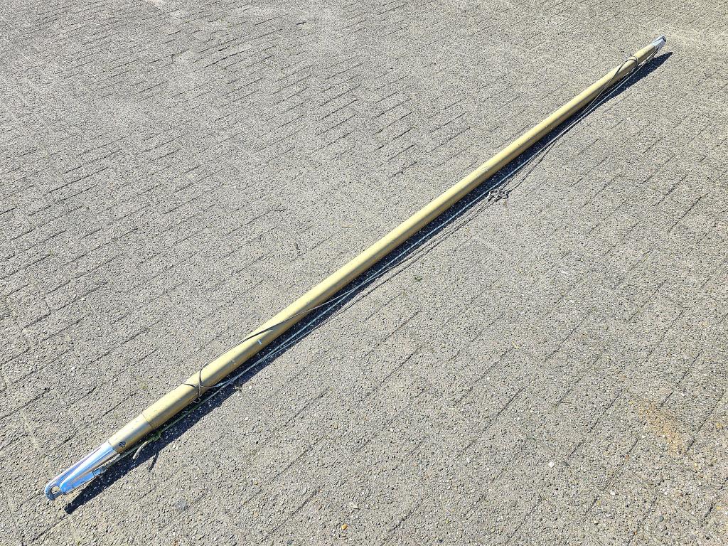 Gebruikte SPINNAKERBOOM 380cm compleet, Watersport en Boten, Gebruikt, Niet ingevuld, Zeilboot, Tuigage en Masten