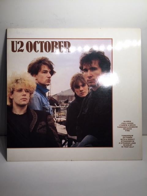 LP - U2 - October (Vinyle), Enlèvement ou Envoi, Comme neuf, 12 pouces