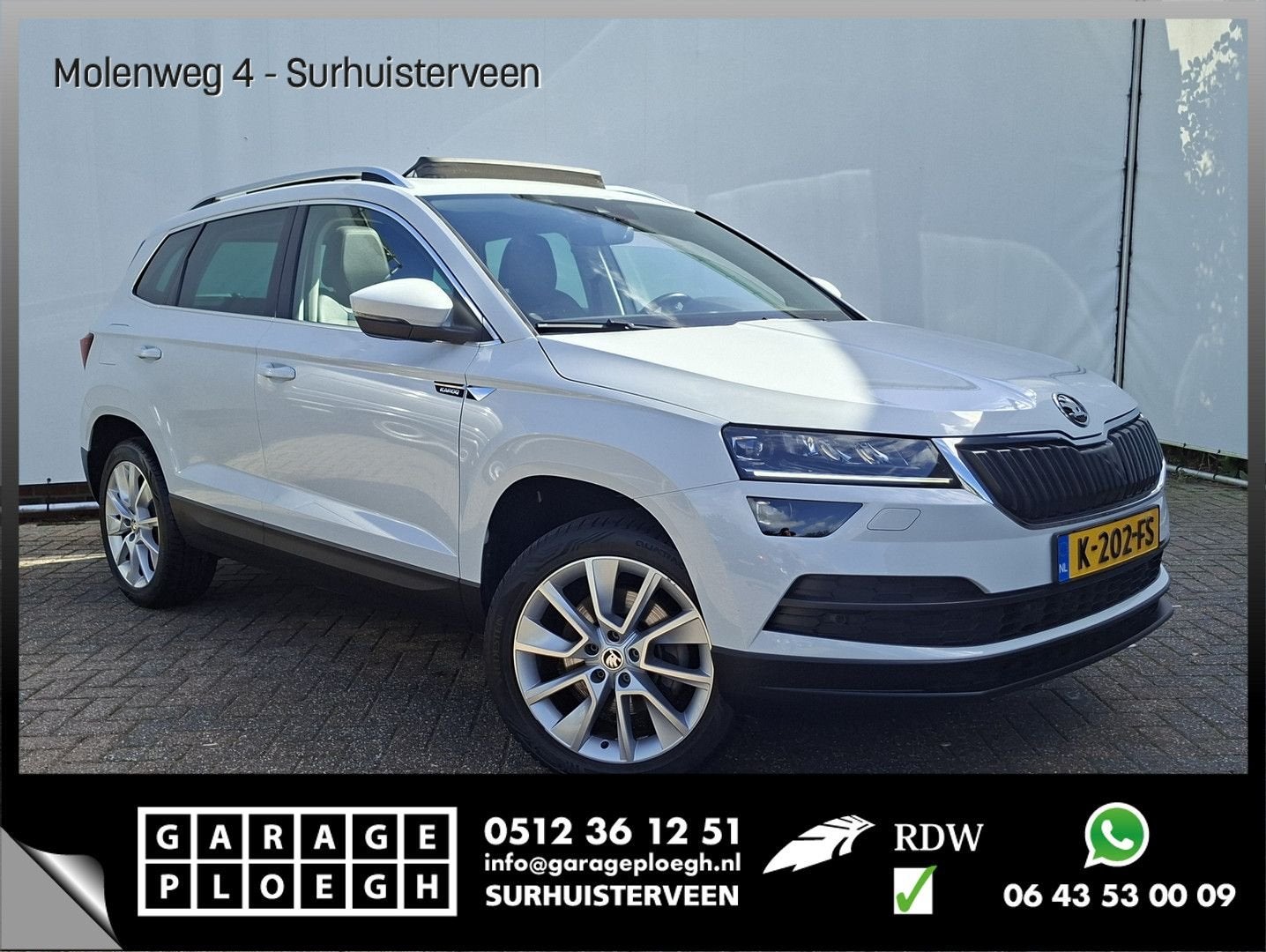 Skoda Karoq 1.5 TSI ACT Style Pano 360° Carplay Trekhaak Bus, Achat, Entreprise, 127 g/km, Karoq