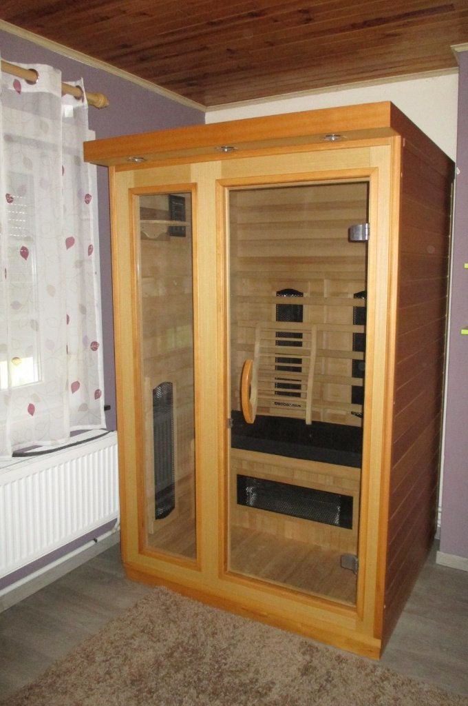 Therapeutische Infrarood sauna, Sports & Fitness, Sauna, Enlèvement, Comme neuf, Infrarouge, Sauna complet