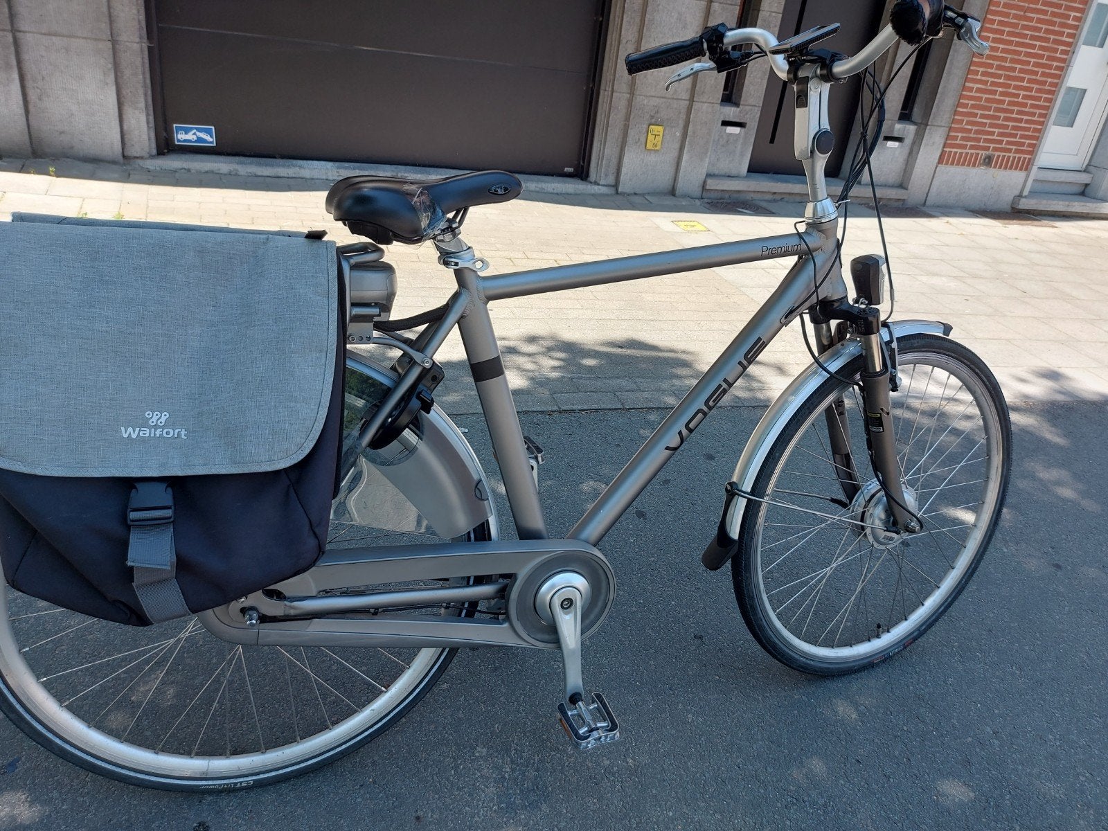 elektriche fiets Vogue als nieuwe, Fietsen en Brommers, Elektrische fietsen, Ophalen of Verzenden