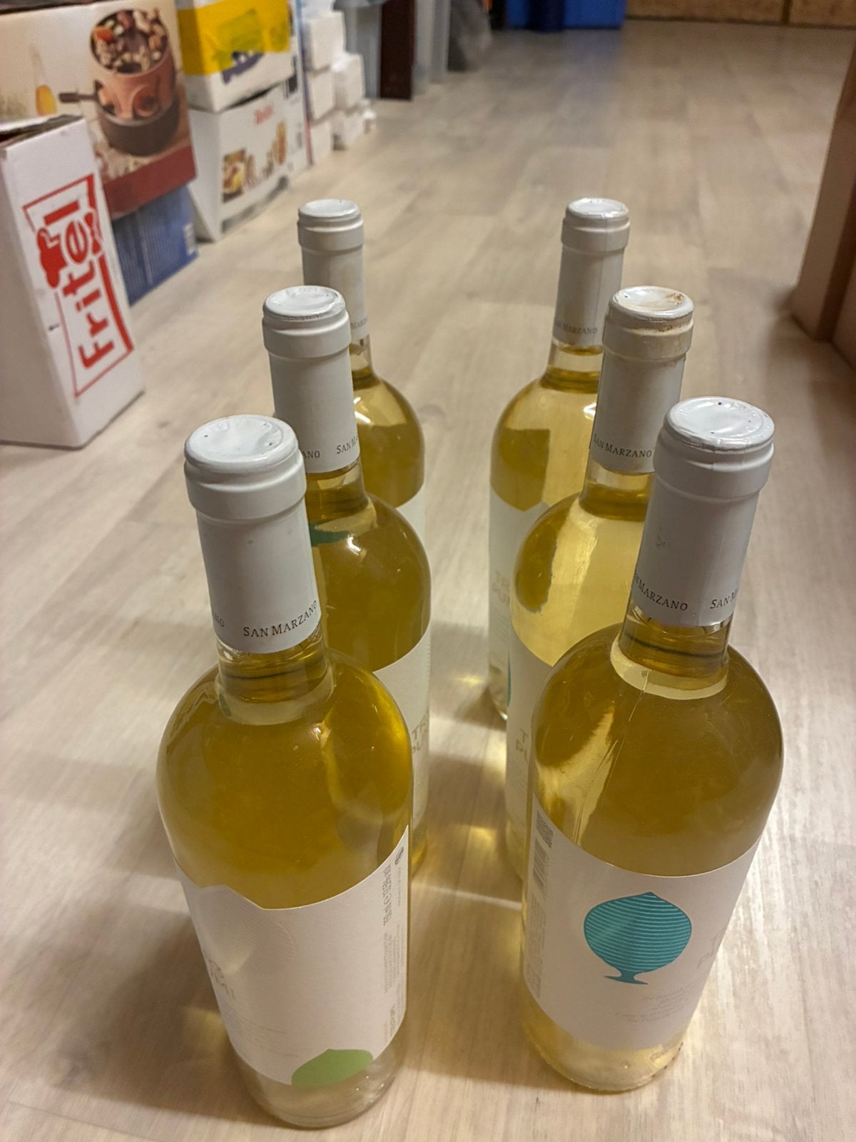 witte wijn 6 flessen, Collections, Vins, Enlèvement, Neuf, Vin blanc
