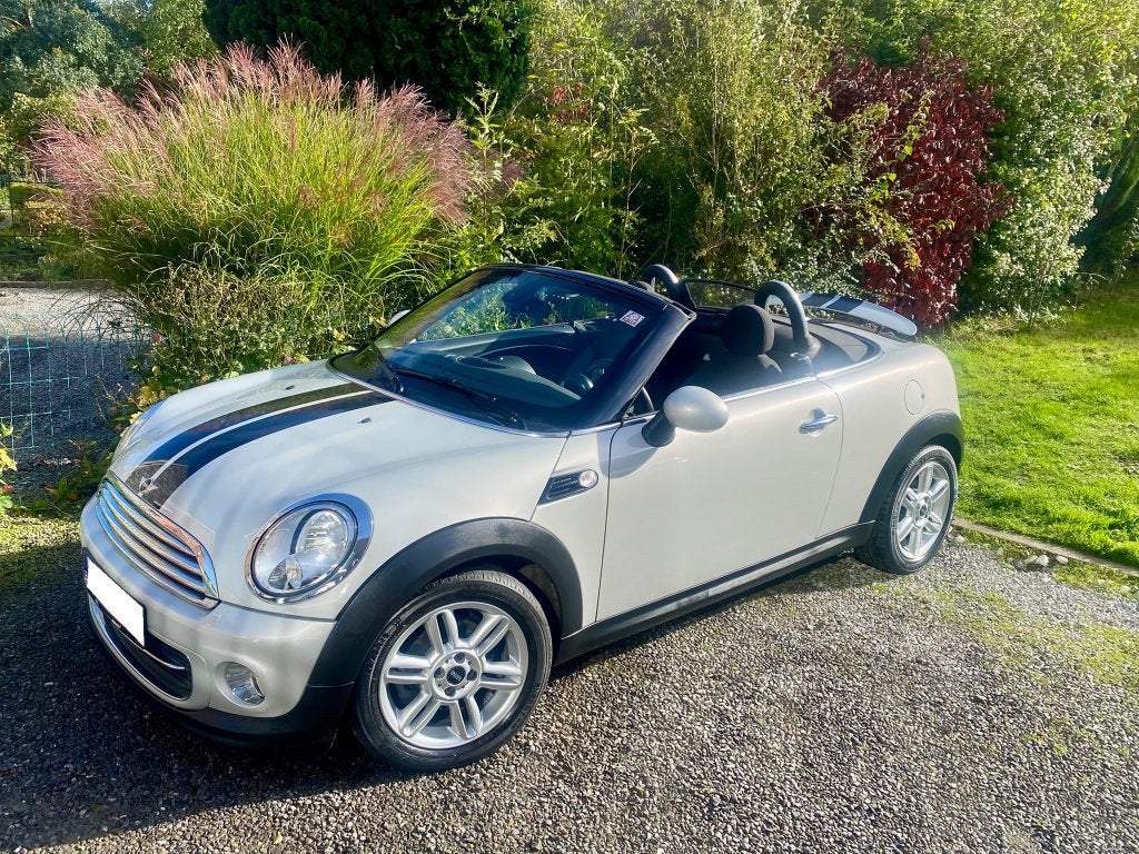 Mini Cabrio/Roadster. Super Staat. Mini Geschiedenis !, Auto's, Zwart, 4 cilinders, Cabriolet, Leder en Stof