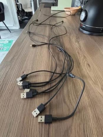 cables usb - usbc, Enlèvement, Comme neuf