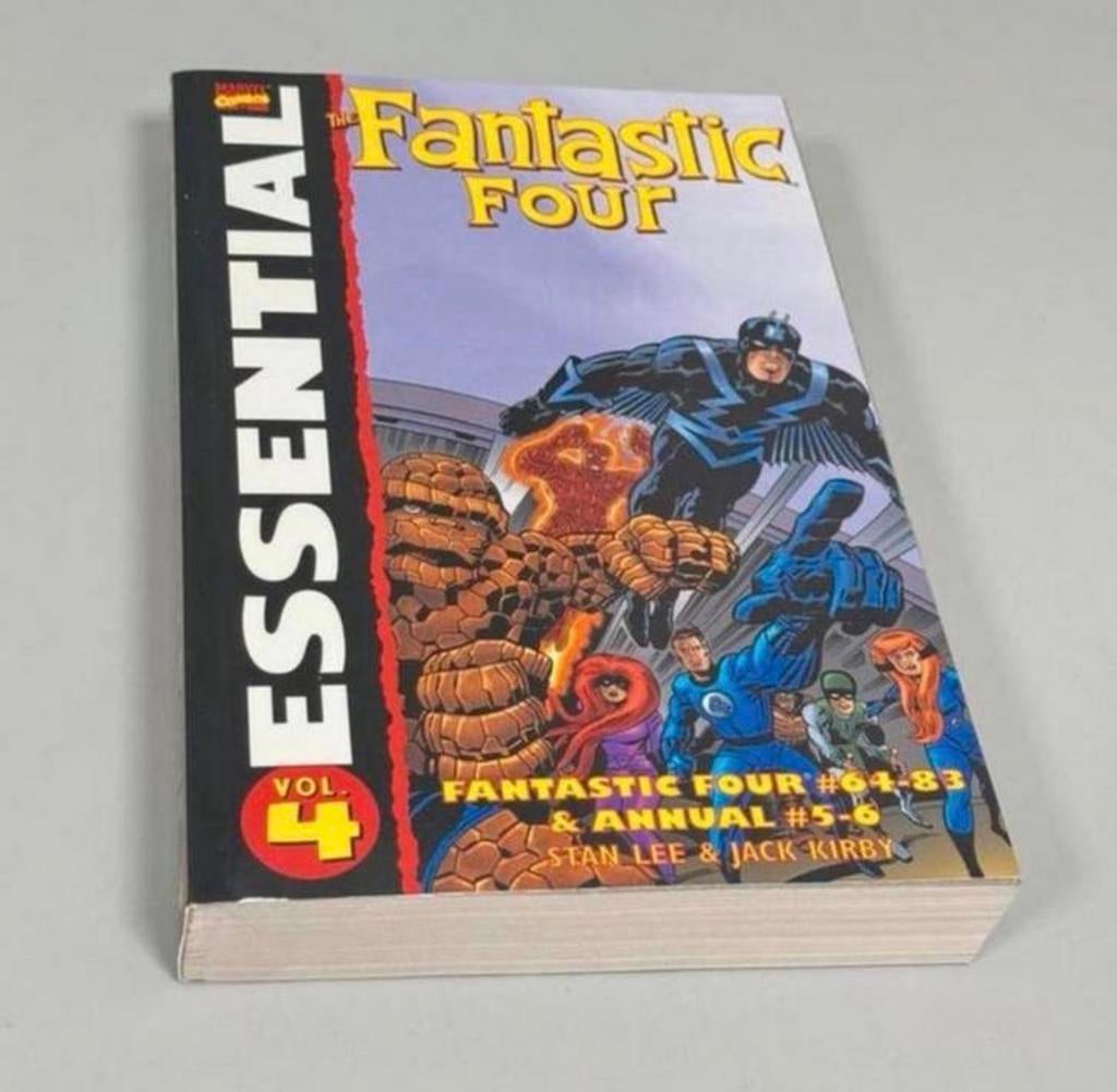 Essential Fantastic Four Vol. 4 #64-83 en Annual #5-6., Boeken, Eén stripboek, Ophalen of Verzenden, Zo goed als nieuw