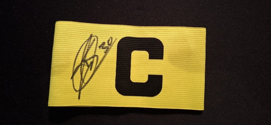 Aanvoerdersband met handtekening; Bryan LInssen # Feyenoord, Verzenden, Nieuw, Shirt