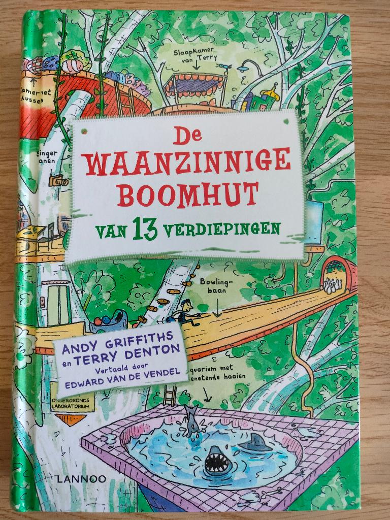 De waanzinnige boomhut van 13 verdiepingen, Enlèvement, Utilisé, Andy Griffiths; Terry Denton