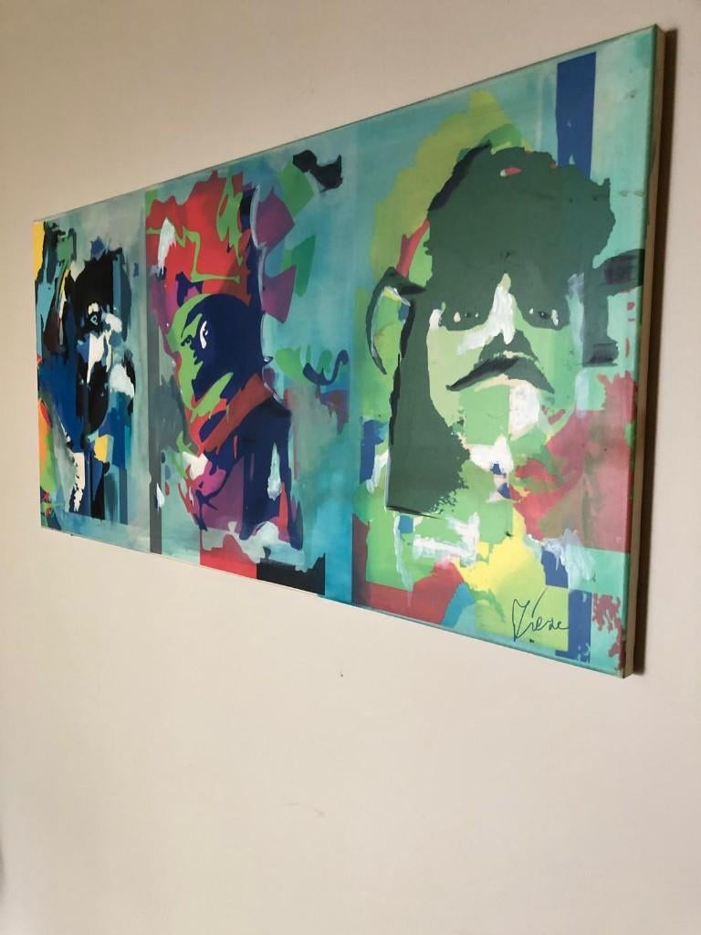 schilderij reuzen Dendermonde, Ophalen