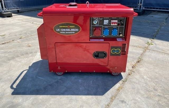 Stroomgroep/generator Diesel 9500w 11,9kva Silent Gratis bez, Doe-het-zelf en Bouw, Dieselolie, Geluidgedempt, Nieuw, Ophalen of Verzenden