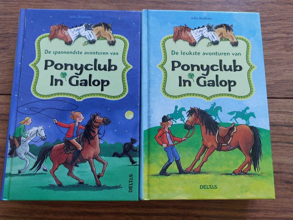 De spannendste avonturen van Ponyclub in Galop - 2 boeken, Boeken, Ophalen, Zo goed als nieuw, Julia Boehme
