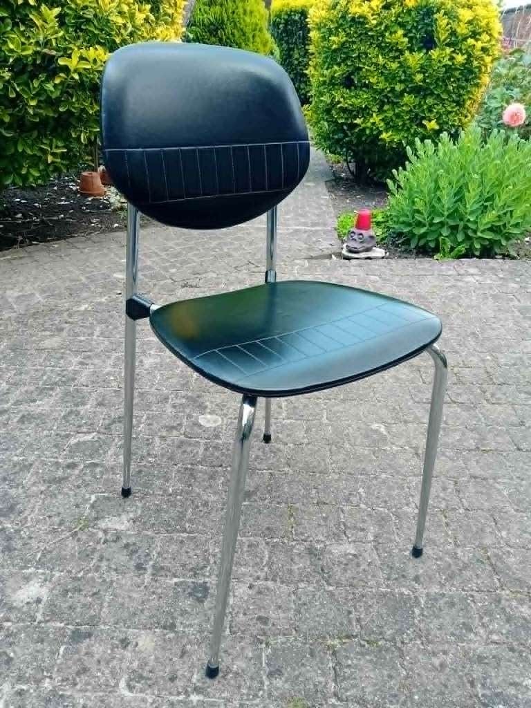 Chaise vintage, Maison & Meubles, Métal, Vintage, Enlèvement, Utilisé