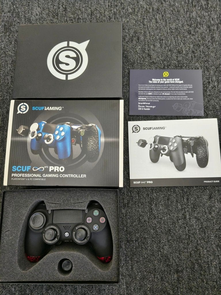 Manette scuf ps4 infinity4ps pro, Consoles de jeu & Jeux vidéo, Consoles de jeu | Sony PlayStation 4, Enlèvement, Comme neuf, Pro