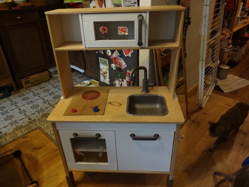 cuisine enfant ikea, Enlèvement, Utilisé, Bois, Jouer à la cuisine