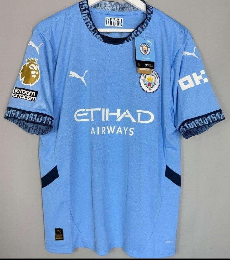 Manchester City De Bruyne Voetbal Thuisshirt Nieuw 2025, Enlèvement ou Envoi