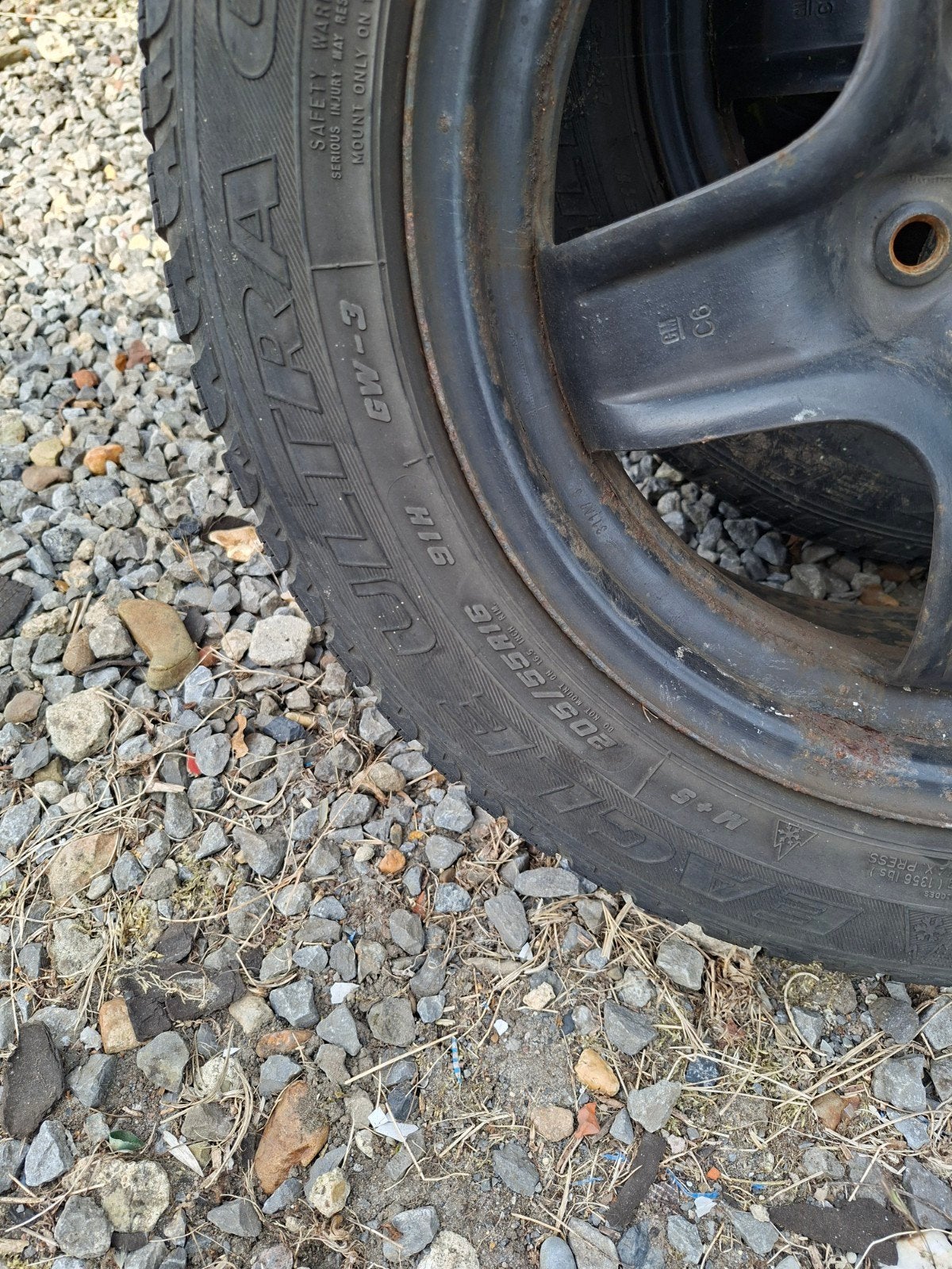 Gratis set 16" stalen velgen, Ophalen