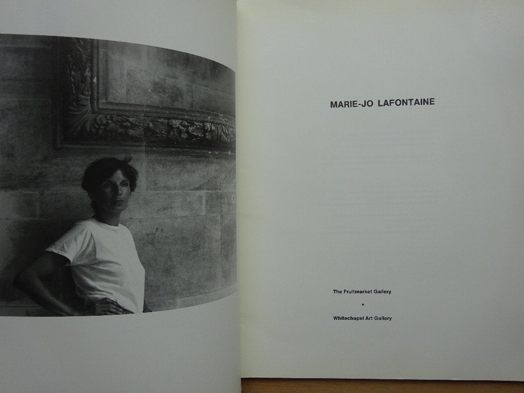 Marie-Jo Lafontaine, Whitechapel Art Gallery, 1989 Edinburgh, Ophalen of Verzenden, Gelezen, Schilder- en Tekenkunst