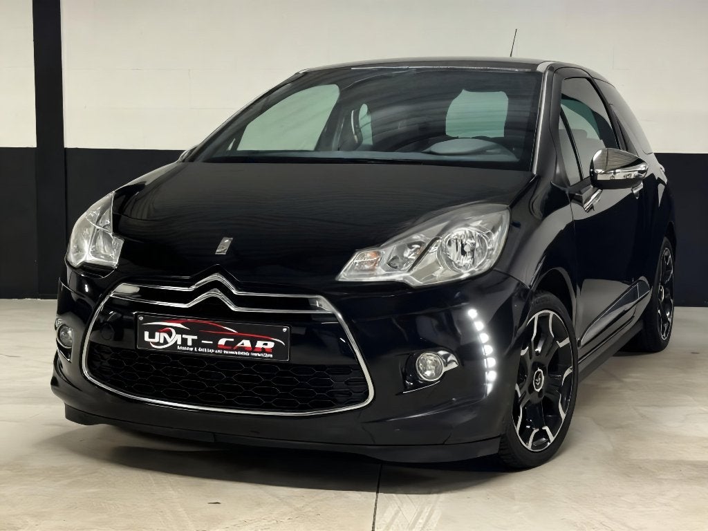 DS 3 1.2i SPORTLINE /LEDER-ALU-AIRCO-TOP STAAT-GEKEURD-LEZ✅, Auto's, Citroën, Voorwielaandrijving, Euro 5, Start-stop-systeem