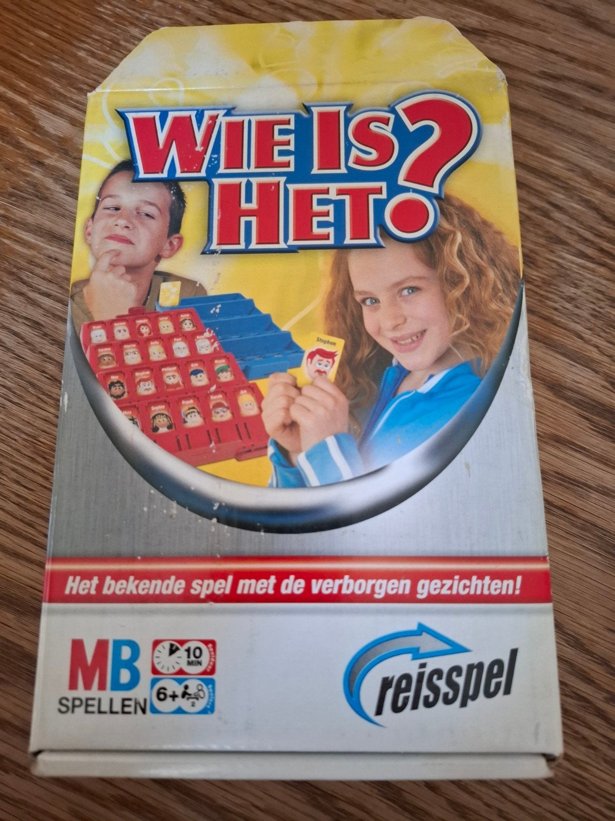Wie is het? – MB Spellen – Reisspel editie, Ophalen