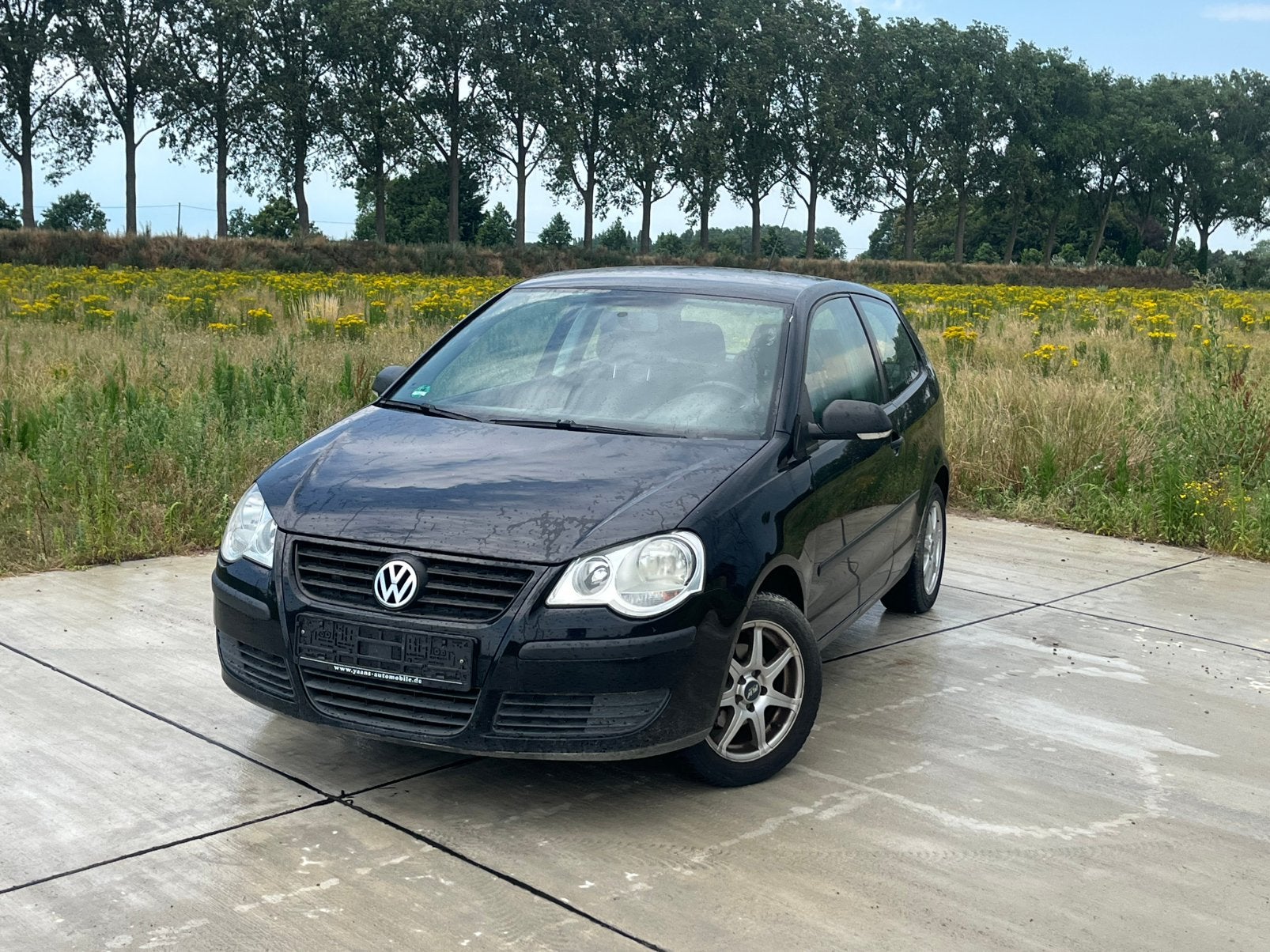 Volkswagen Polo 1.2 Benzine - AIRCO, Auto's, Voorwielaandrijving, Stof, Zwart, 1199 cc