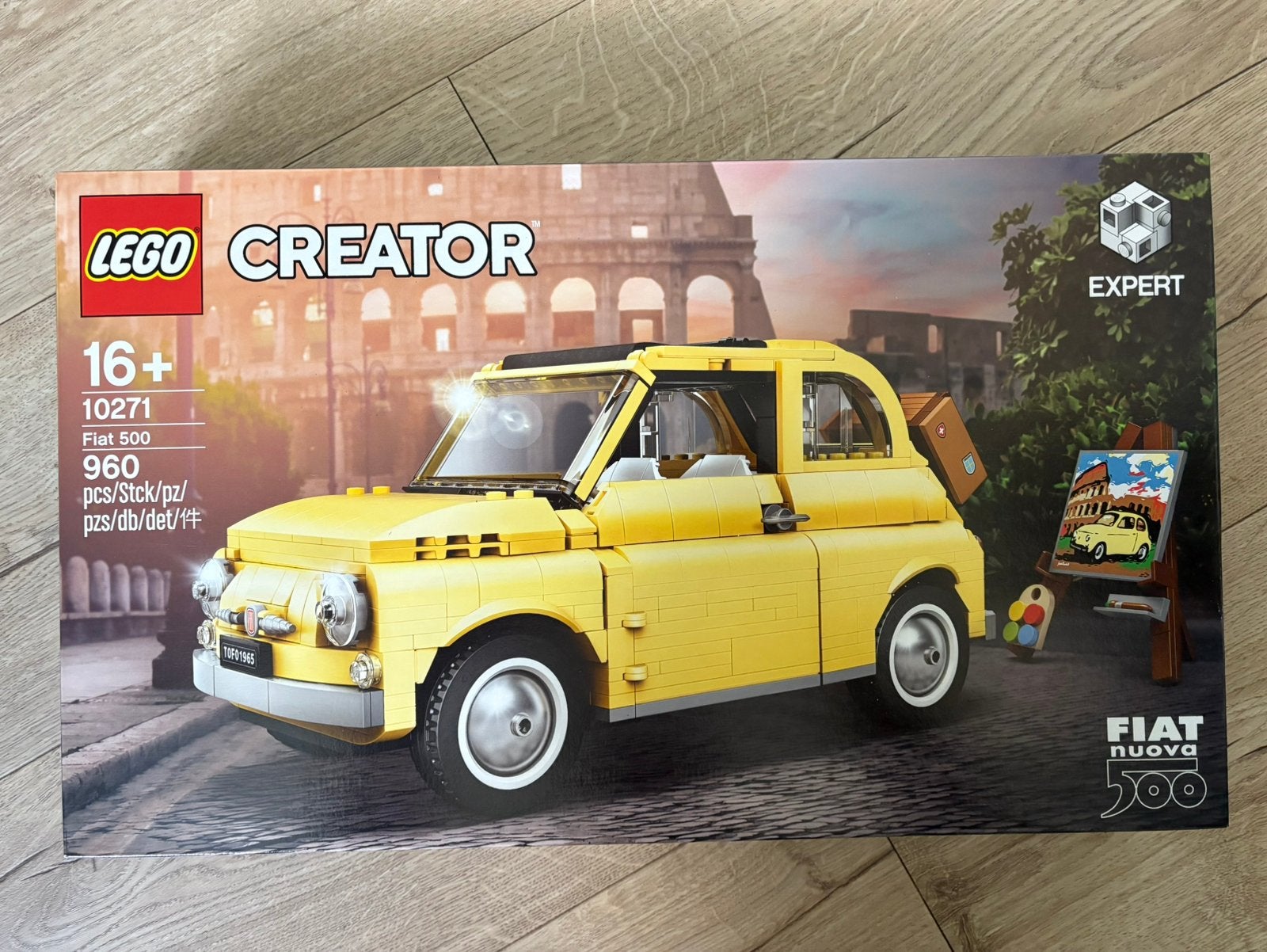 LEGO Creator Expert 10271 Fiat 500 – NIEUW & SEALED, Lego, Nieuw, Ophalen of Verzenden, Compleet